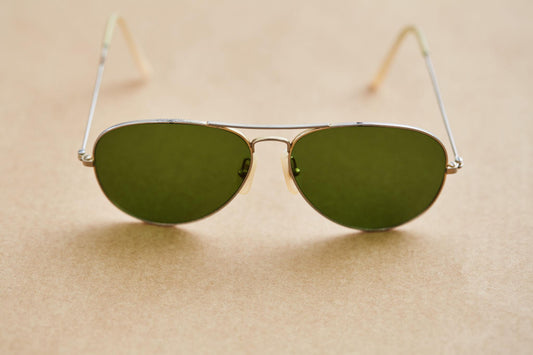 Classic Aviator Sunglasses – Lightweight Metal Frame UV Protection Glasses